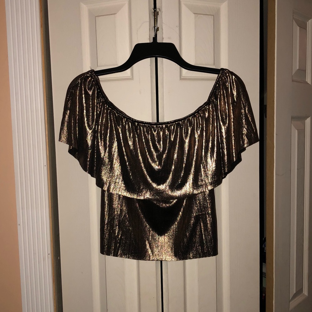 off-shoulder top